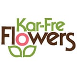 Kar-Fre Flowers logo. Sycamore Chamber of Commerce.